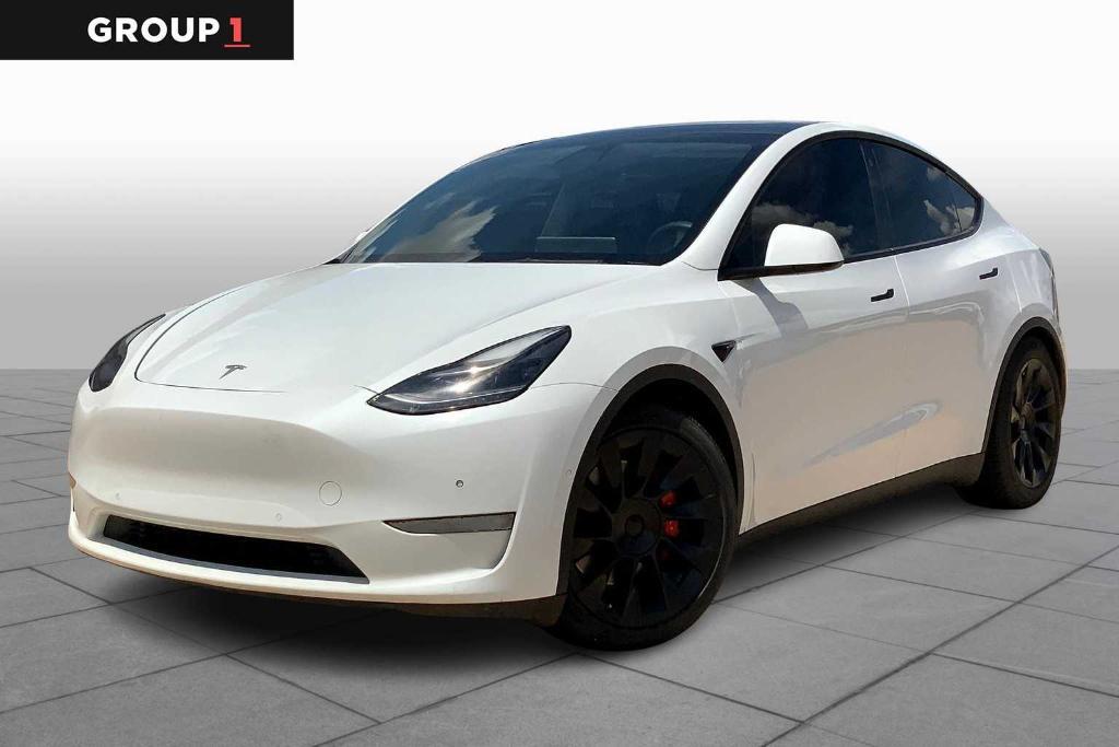 used 2021 Tesla Model Y car, priced at $28,862