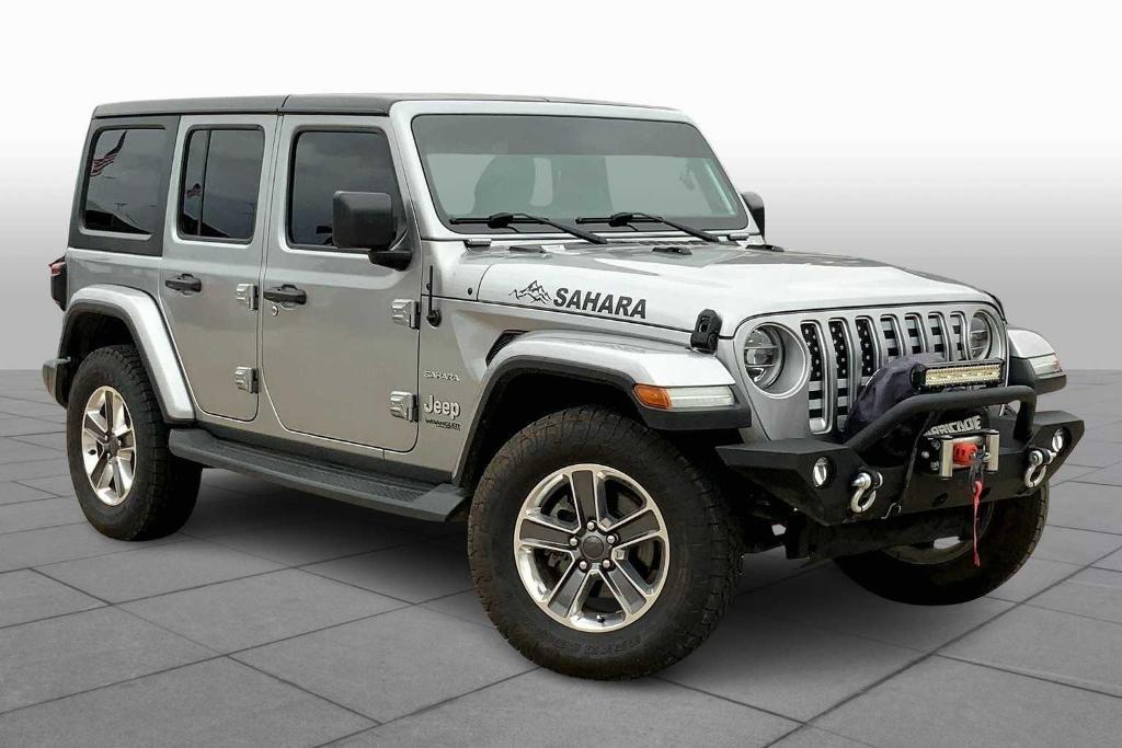 used 2019 Jeep Wrangler Unlimited car, priced at $29,258