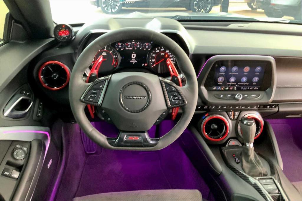used 2021 Chevrolet Camaro car, priced at $45,970