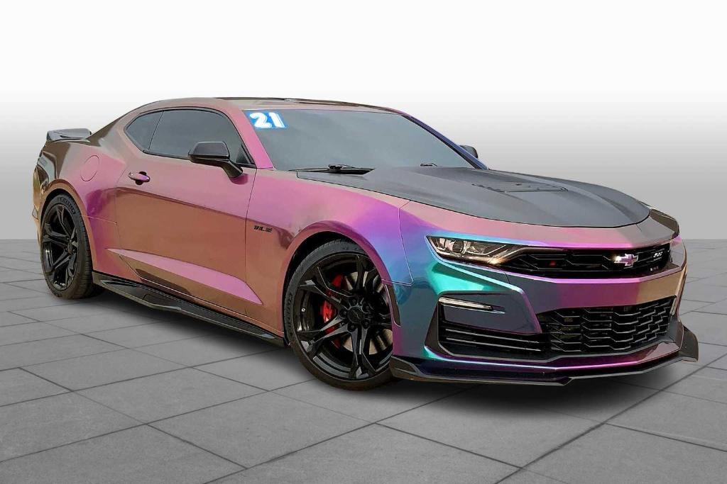 used 2021 Chevrolet Camaro car, priced at $45,970