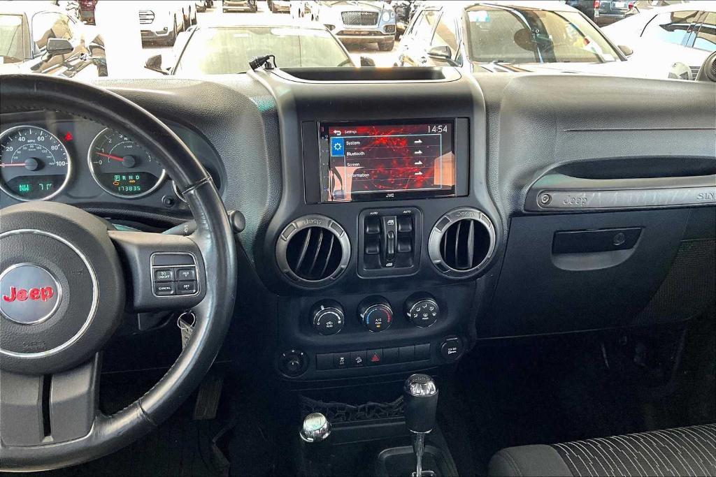 used 2012 Jeep Wrangler Unlimited car, priced at $12,336