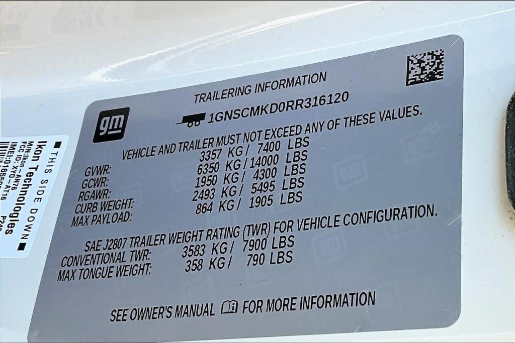 new 2024 Chevrolet Tahoe car, priced at $56,666