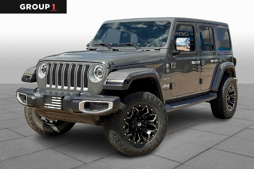 used 2019 Jeep Wrangler Unlimited car, priced at $25,038