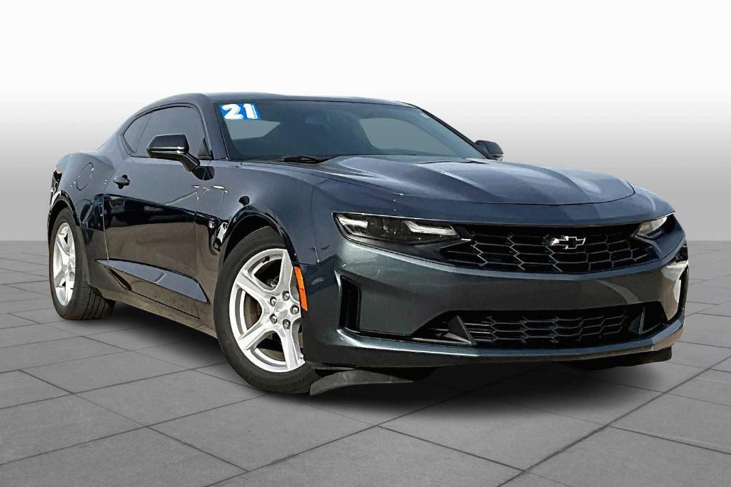 used 2021 Chevrolet Camaro car, priced at $25,876