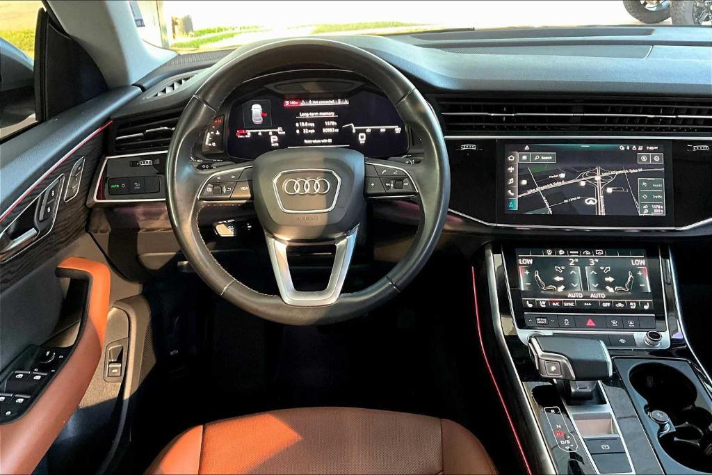used 2022 Audi Q8 car, priced at $46,886