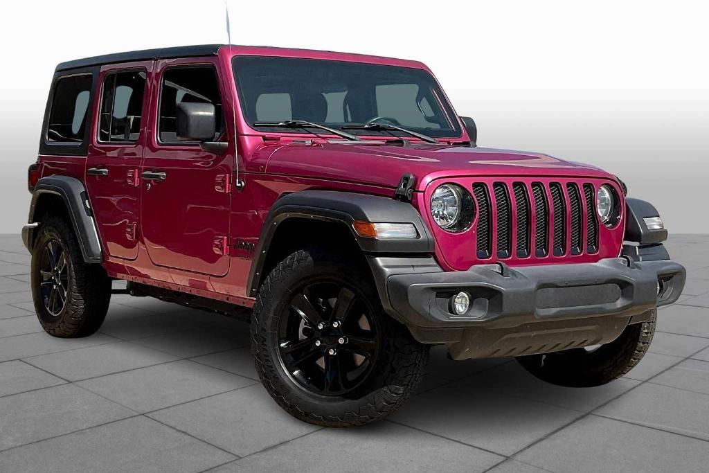 used 2022 Jeep Wrangler Unlimited car, priced at $28,125