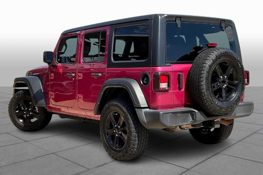 used 2022 Jeep Wrangler Unlimited car, priced at $28,125