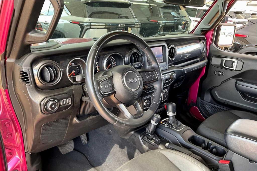 used 2022 Jeep Wrangler Unlimited car, priced at $28,125