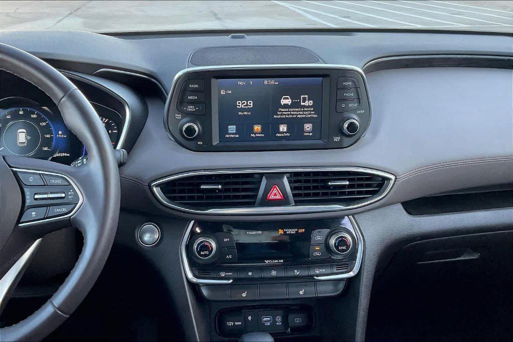 used 2020 Hyundai Santa Fe car, priced at $19,497