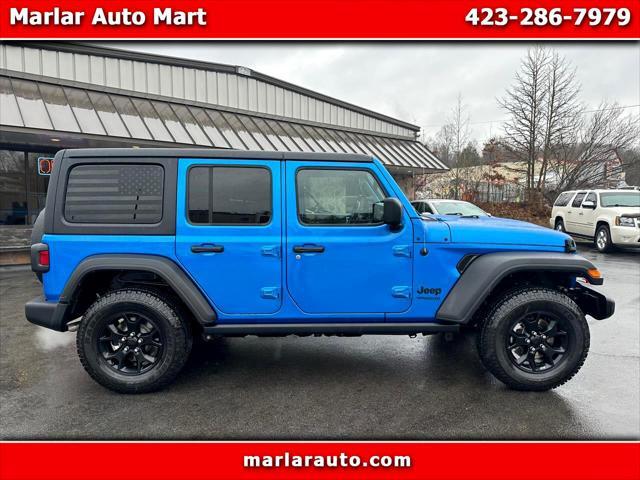 used 2022 Jeep Wrangler Unlimited car, priced at $30,888