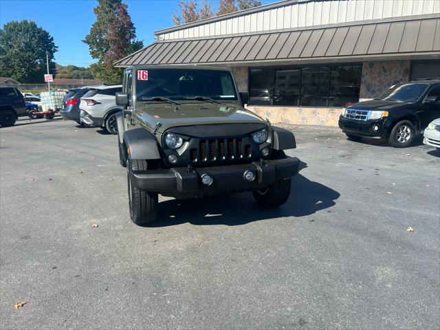 used 2016 Jeep Wrangler Unlimited car, priced at $18,990