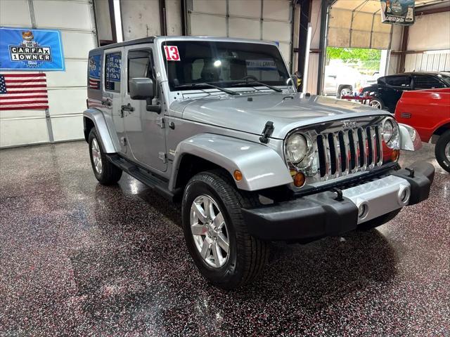used 2013 Jeep Wrangler Unlimited car, priced at $19,988