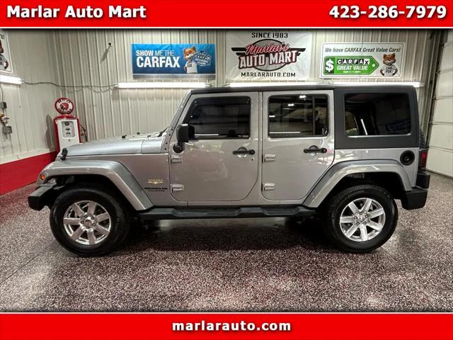 used 2013 Jeep Wrangler Unlimited car, priced at $19,988