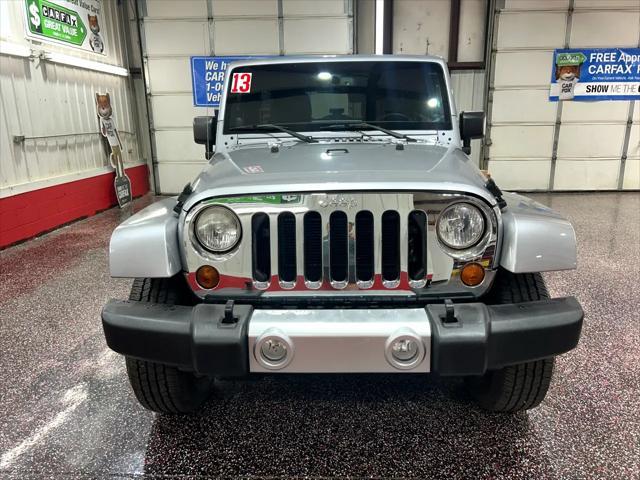 used 2013 Jeep Wrangler Unlimited car, priced at $19,988