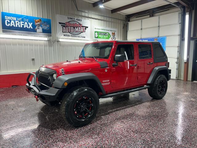 used 2010 Jeep Wrangler Unlimited car, priced at $13,490