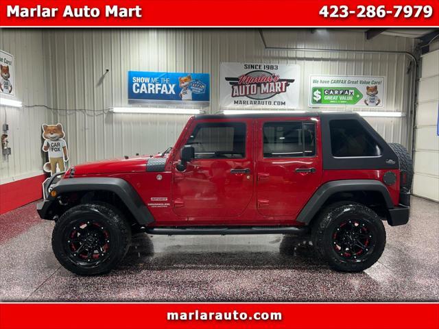 used 2010 Jeep Wrangler Unlimited car, priced at $13,490