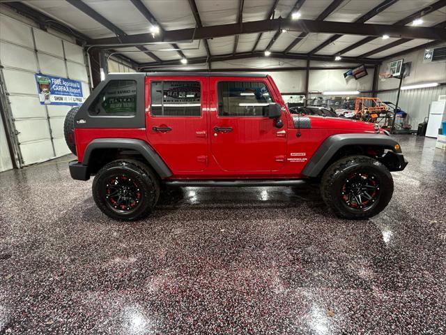 used 2010 Jeep Wrangler Unlimited car, priced at $13,490