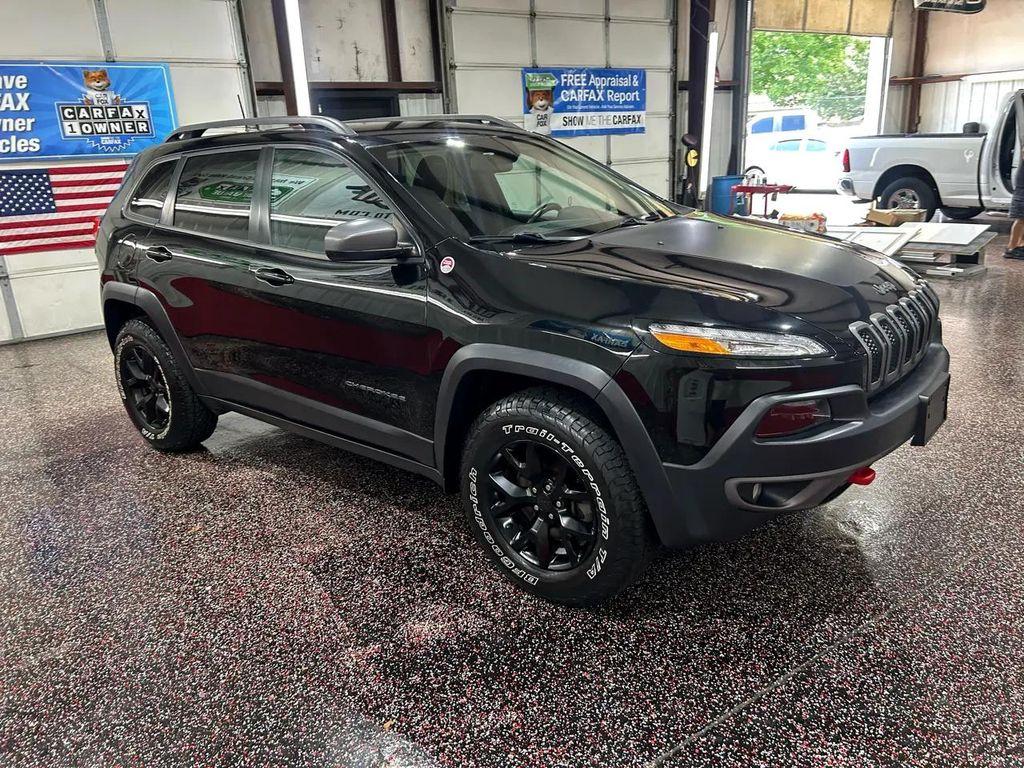 used 2018 Jeep Cherokee car, priced at $17,990