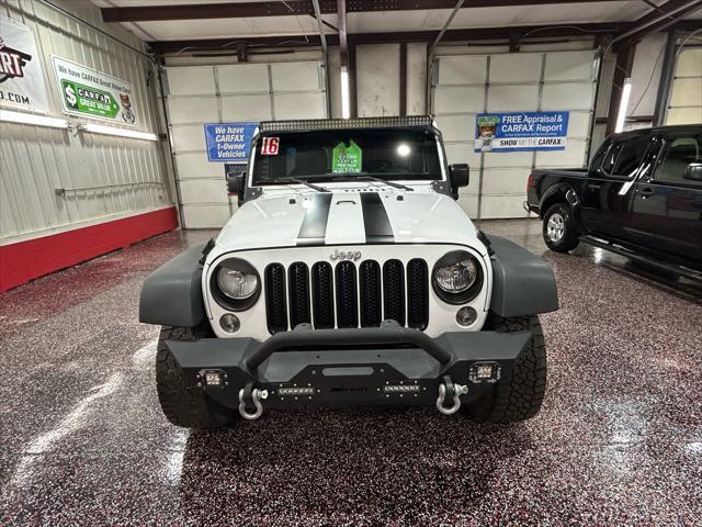 used 2016 Jeep Wrangler Unlimited car, priced at $20,990