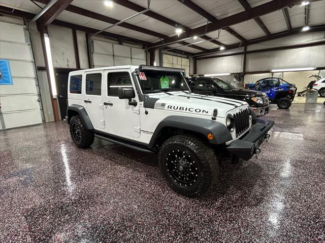 used 2016 Jeep Wrangler Unlimited car, priced at $20,990