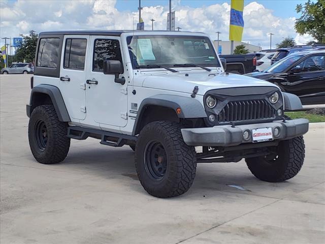 used 2016 Jeep Wrangler Unlimited car, priced at $14,995