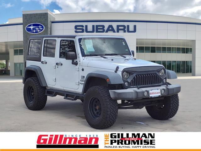 used 2016 Jeep Wrangler Unlimited car, priced at $14,995