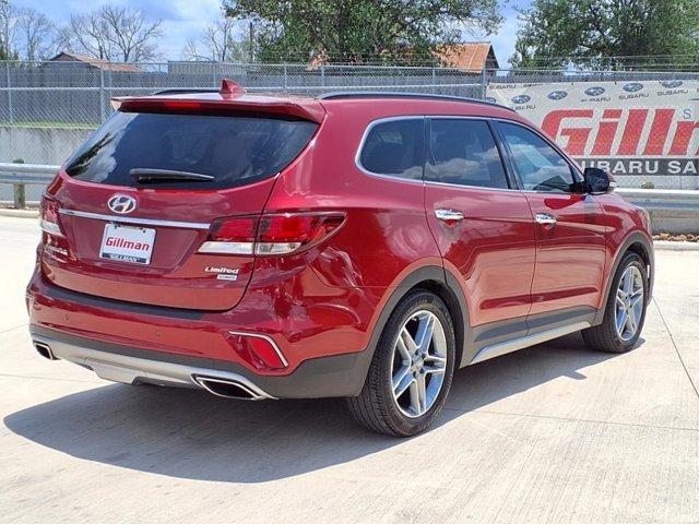 used 2017 Hyundai Santa Fe car, priced at $13,495