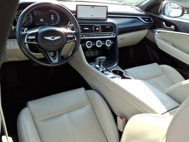used 2023 Genesis G70 car, priced at $26,895