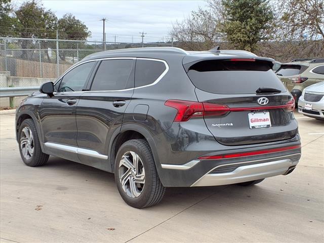 used 2021 Hyundai Santa Fe car, priced at $19,995