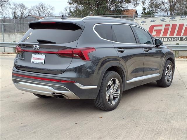 used 2021 Hyundai Santa Fe car, priced at $19,995