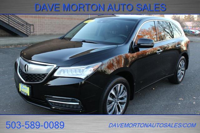 used 2016 Acura MDX car, priced at $16,995