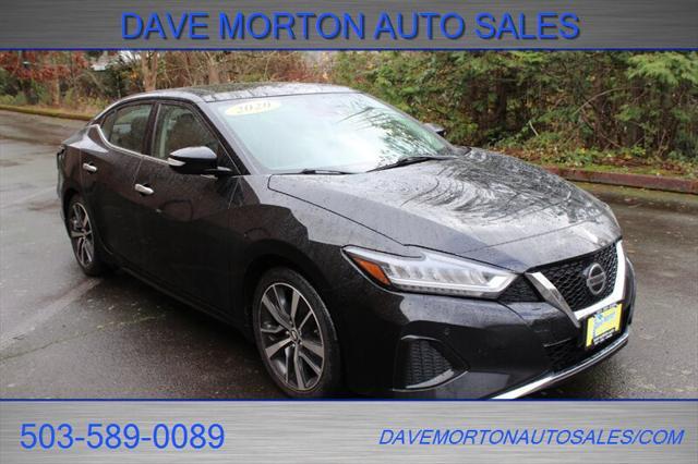 used 2020 Nissan Maxima car, priced at $20,995