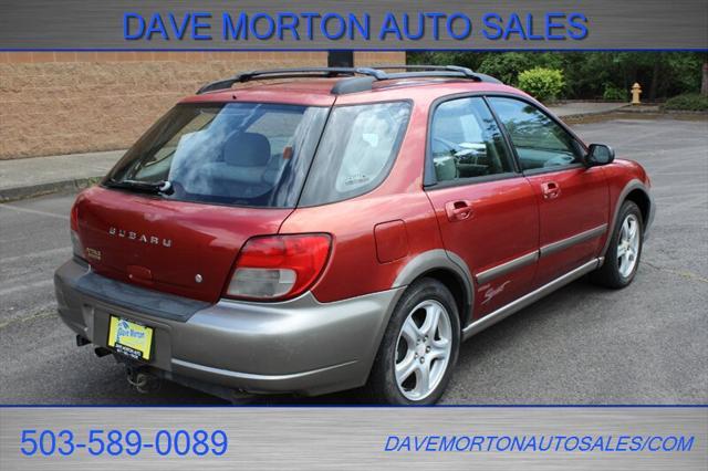 used 2002 Subaru Outback car, priced at $2,995
