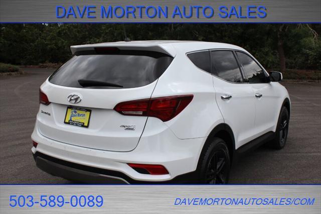 used 2018 Hyundai Santa Fe Sport car, priced at $13,995