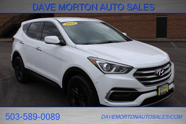 used 2018 Hyundai Santa Fe Sport car, priced at $13,995