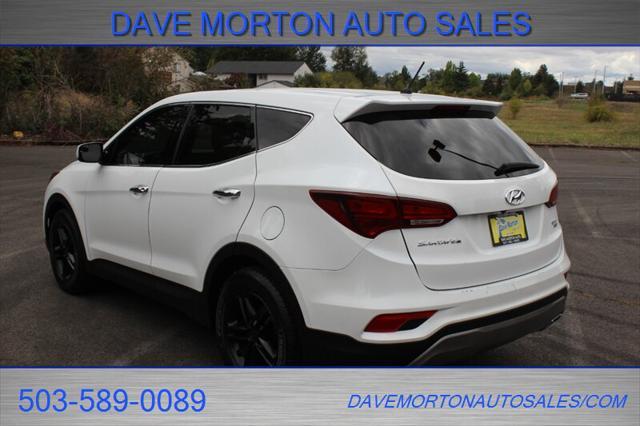 used 2018 Hyundai Santa Fe Sport car, priced at $13,995