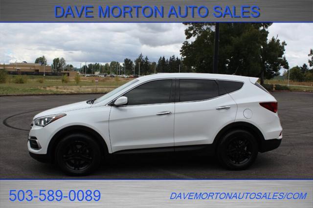 used 2018 Hyundai Santa Fe Sport car, priced at $13,995