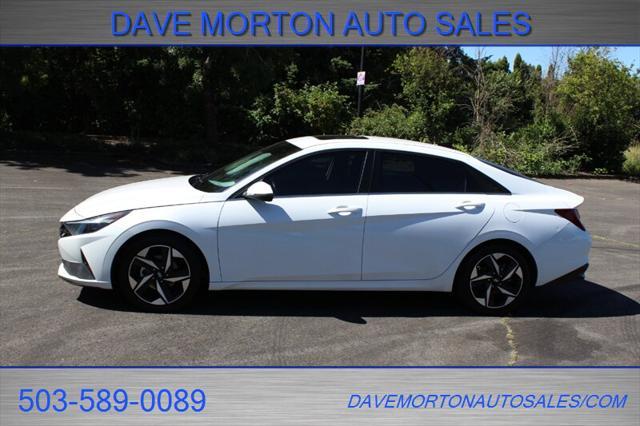 used 2021 Hyundai Elantra car, priced at $11,995
