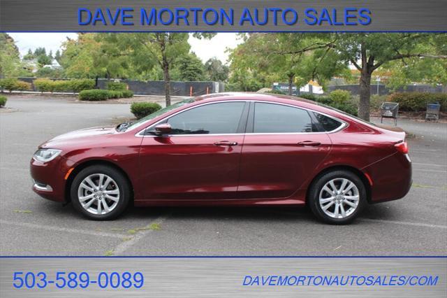 used 2015 Chrysler 200 car, priced at $9,495