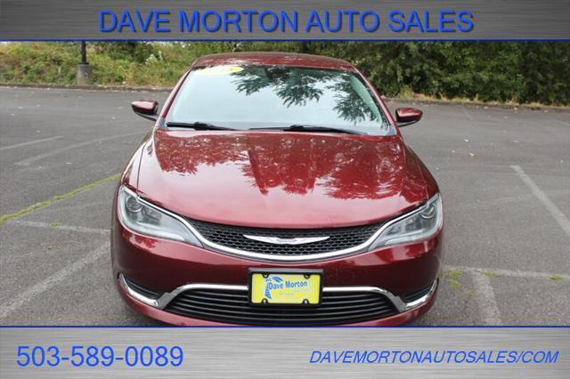 used 2015 Chrysler 200 car, priced at $9,495