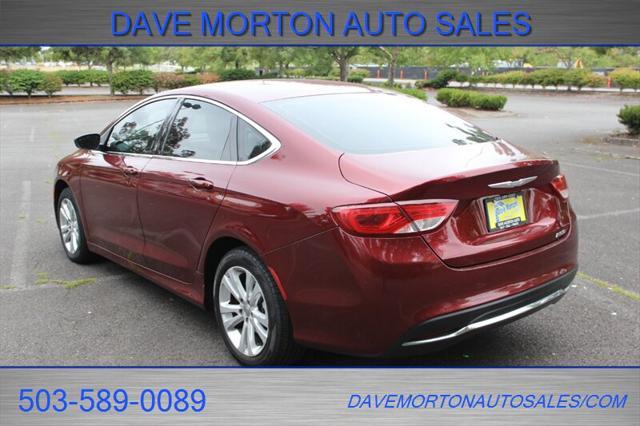 used 2015 Chrysler 200 car, priced at $9,495