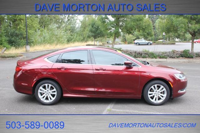 used 2015 Chrysler 200 car, priced at $9,495