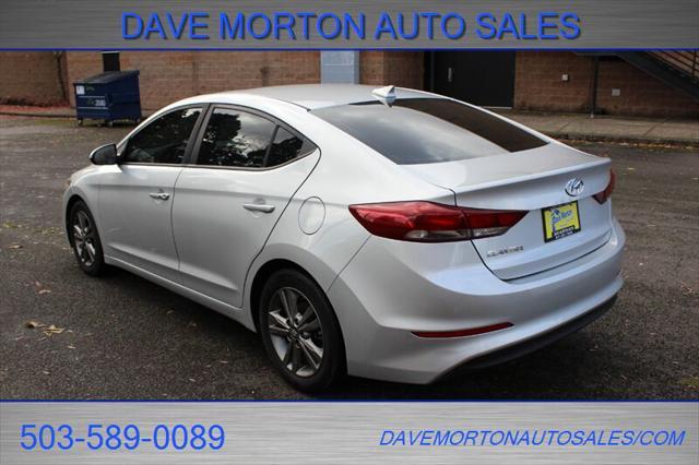 used 2018 Hyundai Elantra car, priced at $10,995