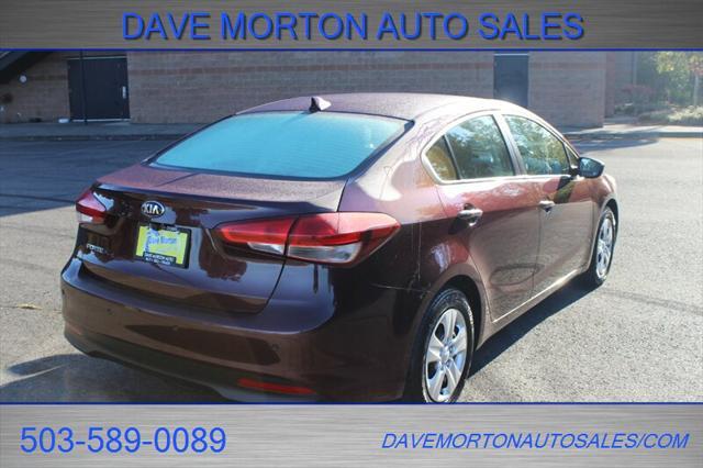 used 2017 Kia Forte car, priced at $9,995