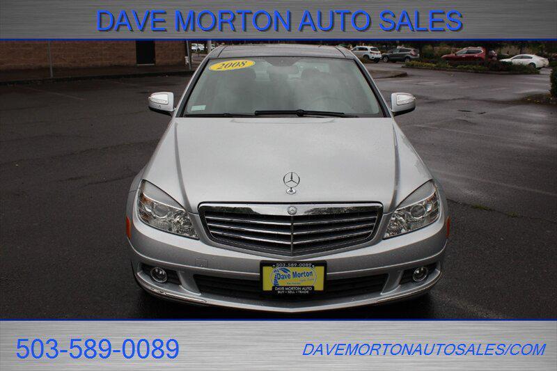 used 2008 Mercedes-Benz C-Class car, priced at $7,995