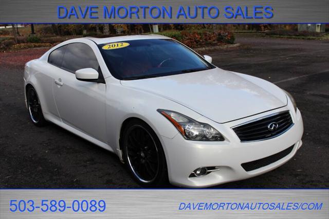 used 2012 INFINITI G37x car, priced at $14,995