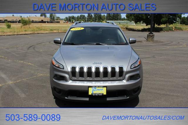 used 2018 Jeep Cherokee car, priced at $9,995
