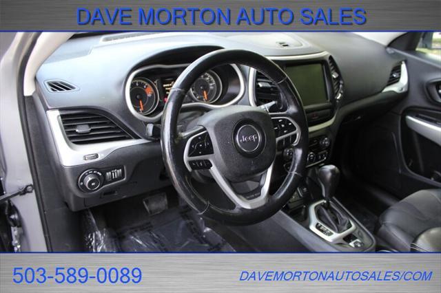 used 2018 Jeep Cherokee car, priced at $9,995