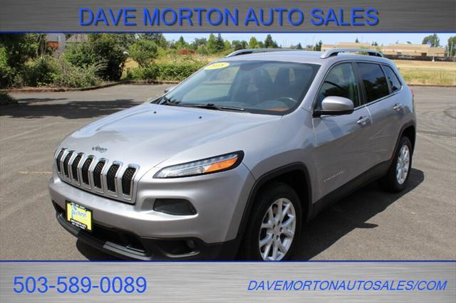 used 2018 Jeep Cherokee car, priced at $9,995