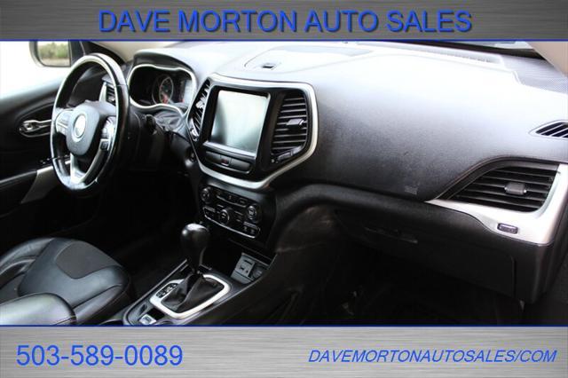 used 2018 Jeep Cherokee car, priced at $9,995